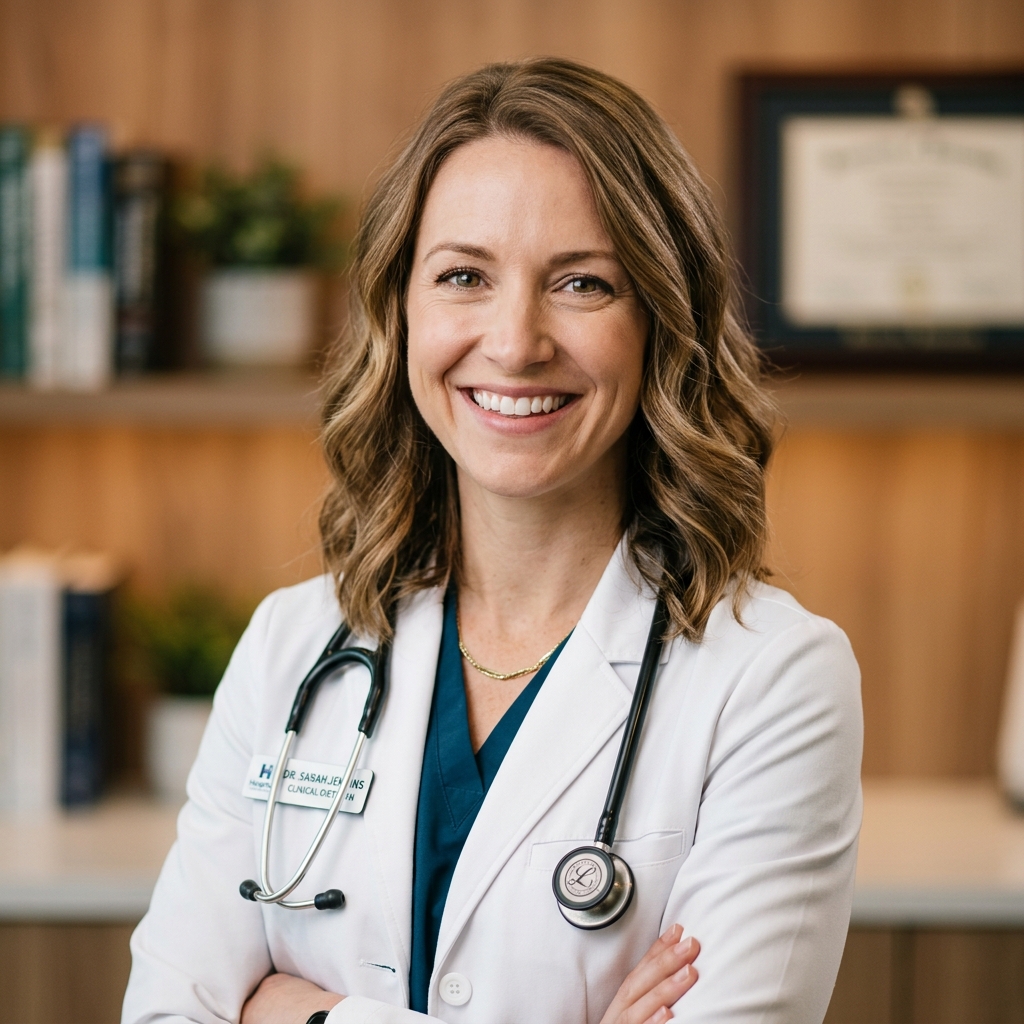 Dr. Sarah Jenkins, PhD, RD, CPT